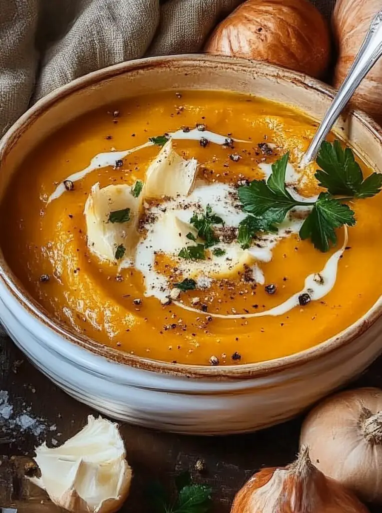 Crockpot Butternut Squash Soup
