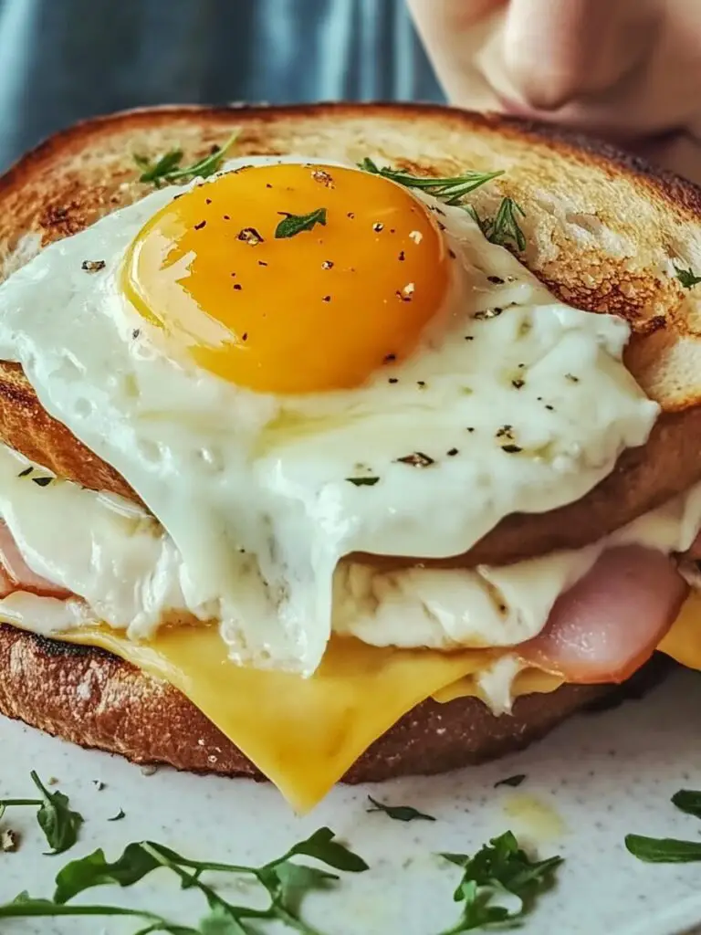 Croque Madame Sandwich