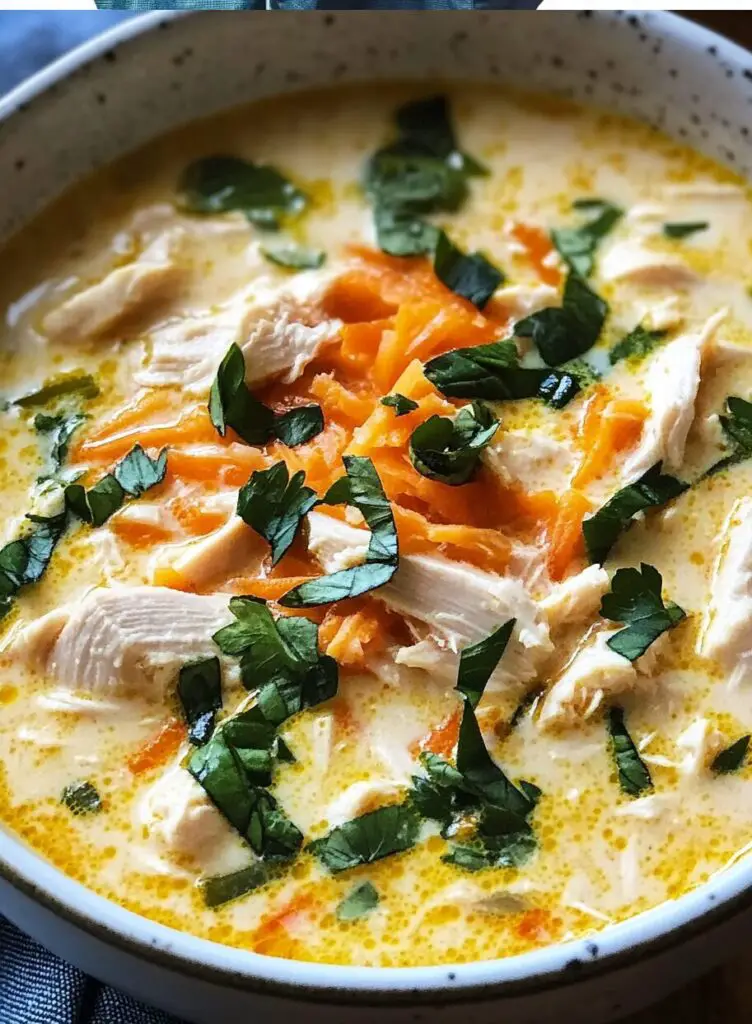Creamy Crack Chicken Soup