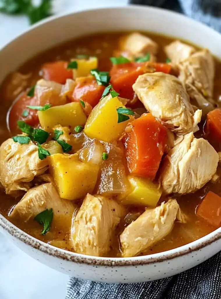 Slow Cooker Chicken Stew