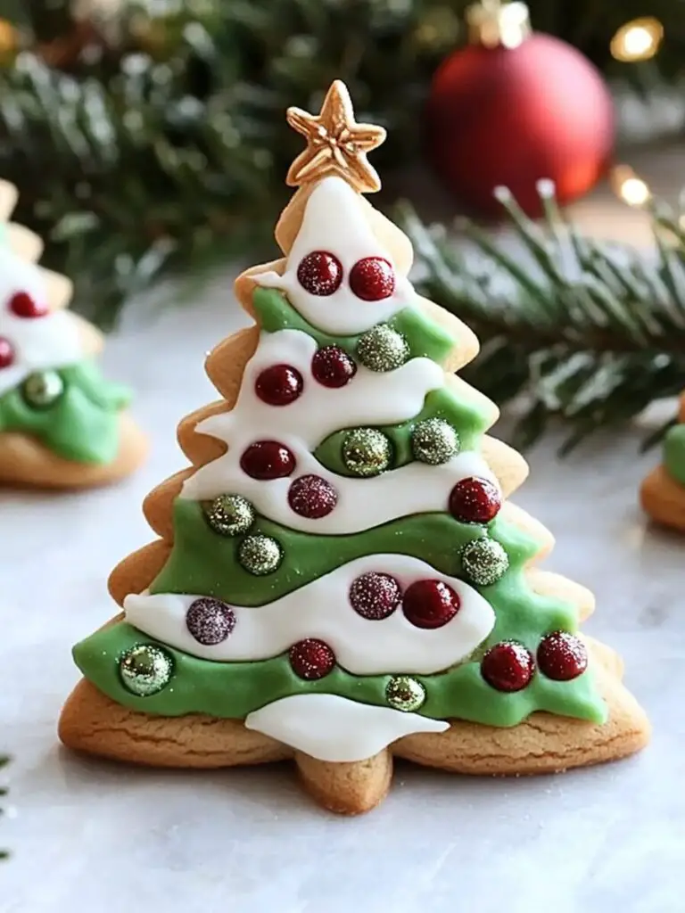 Christmas Tree Cookies