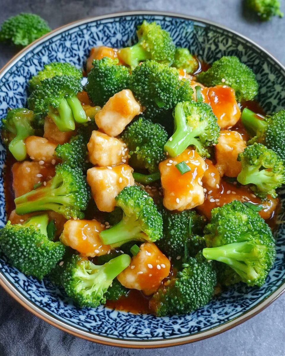 Broccoli with Garlic Sauce