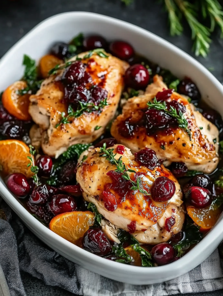 Cranberry Orange Chicken