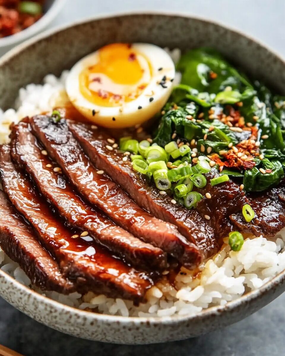 Teriyaki Steak Rice Bowl