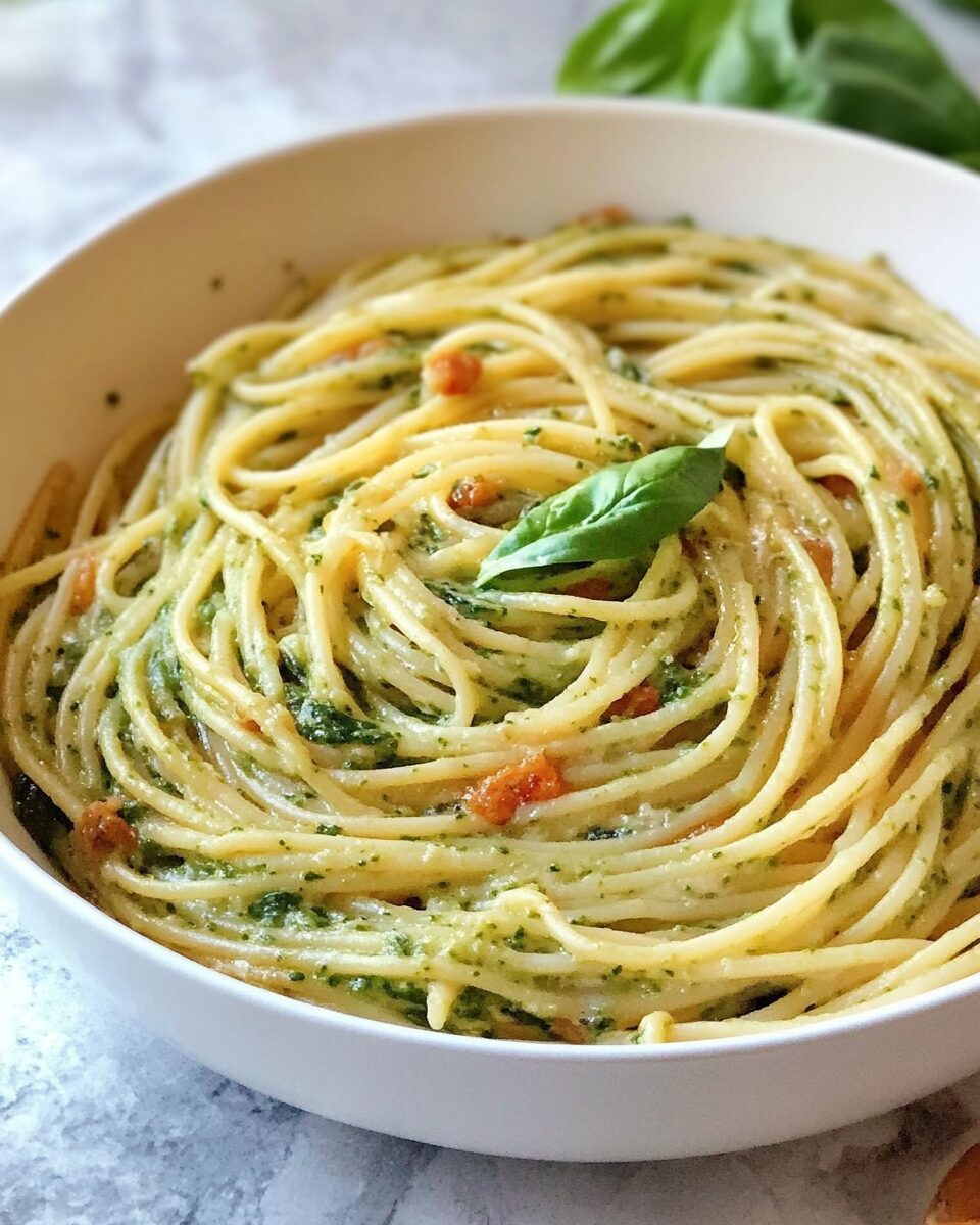 One-Pot Creamy Spinach Pasta