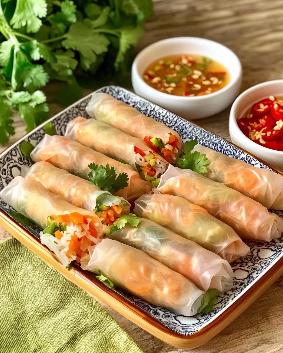 Vietnamese Egg Rolls (Chả Giò)