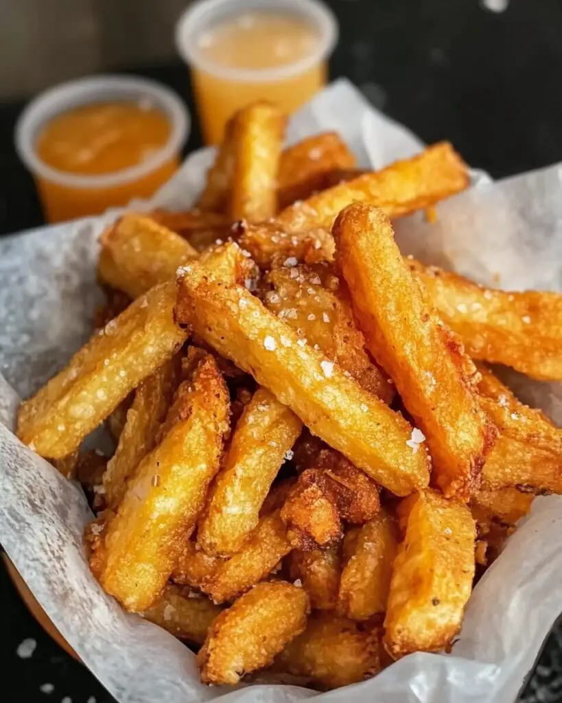 Hot Chips with Chicken Salt