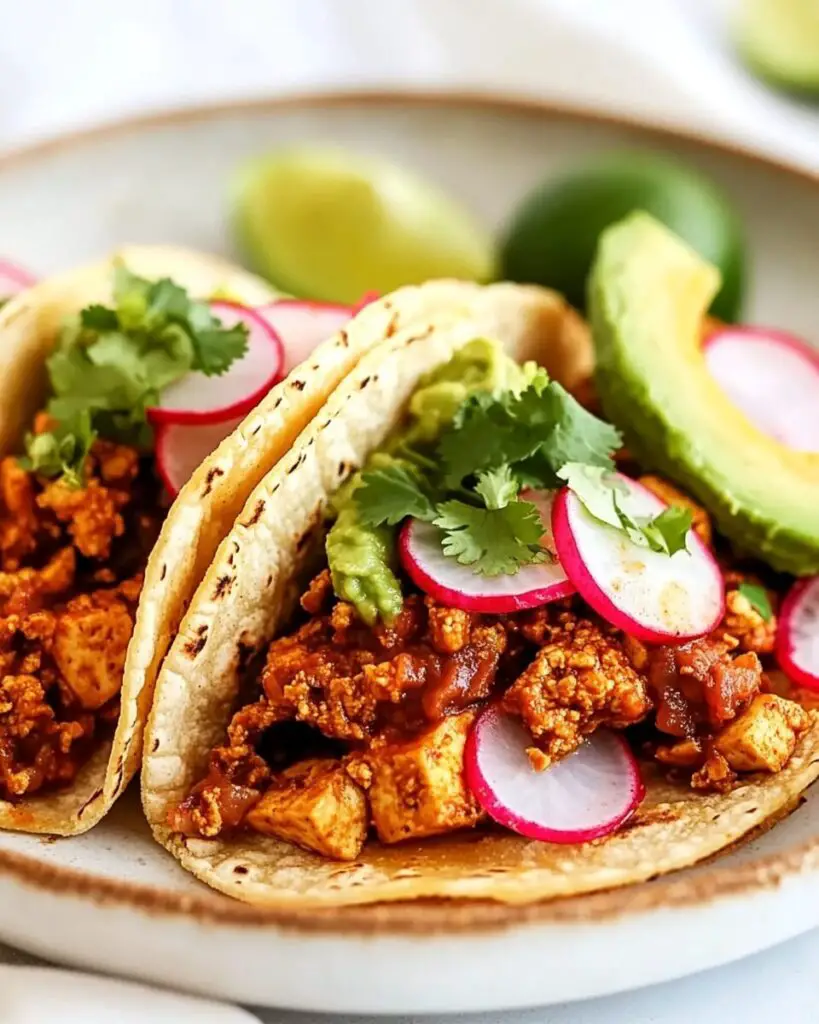 Shredded Tofu Tacos