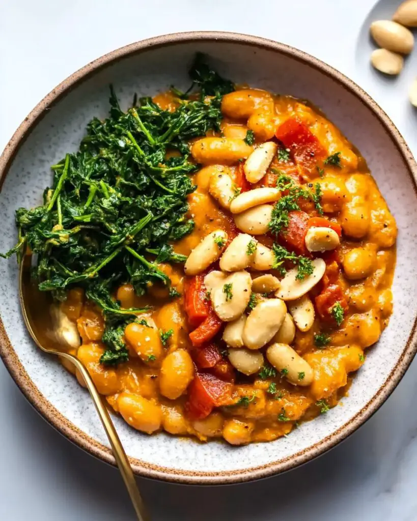 High-Protein Romesco Butter Beans