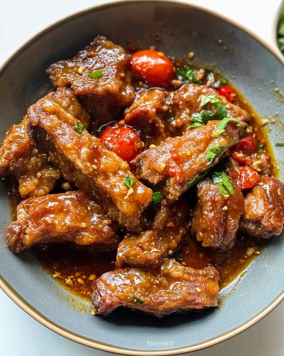 Vietnamese Sweet & Sour Pork Ribs