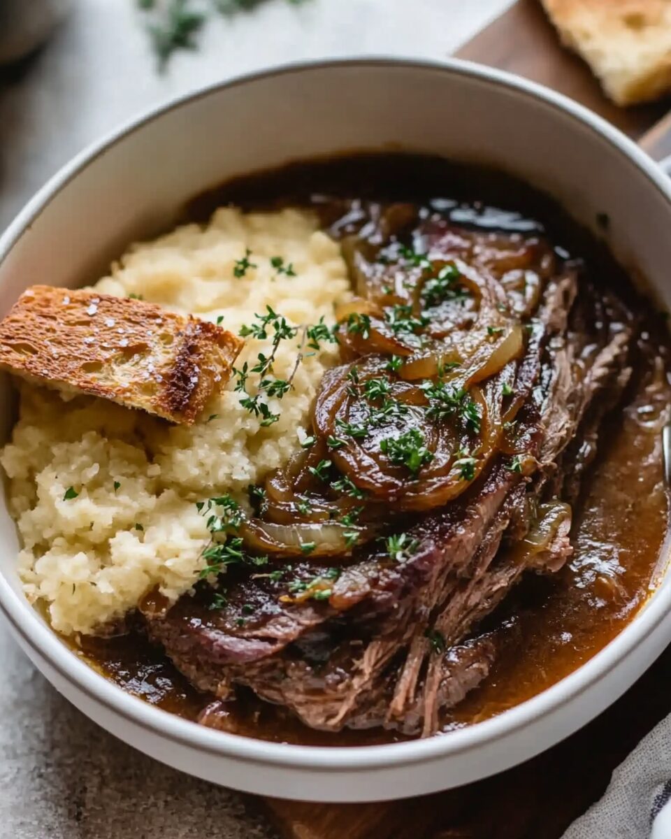 French Onion Pot Roast