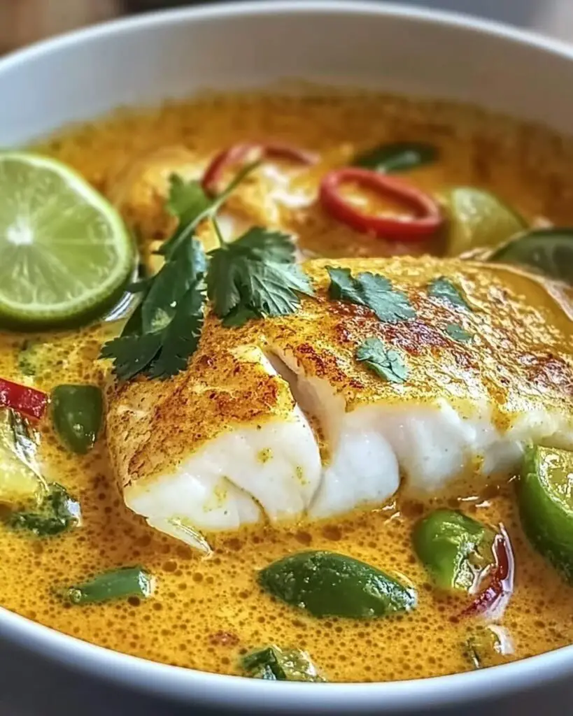 Coconut Lime Fish Curry - recipes by flora