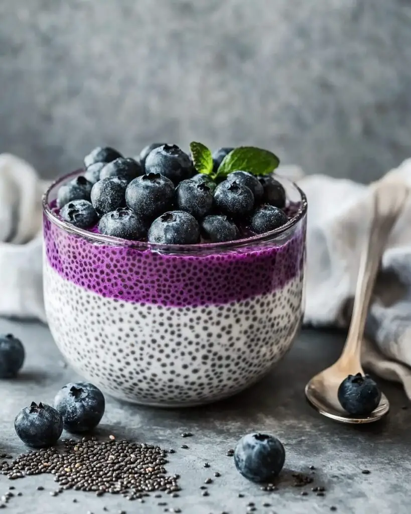 Blueberry Chia Pudding