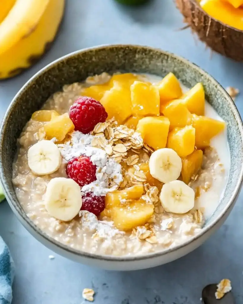 Tropical Coconut Oatmeal