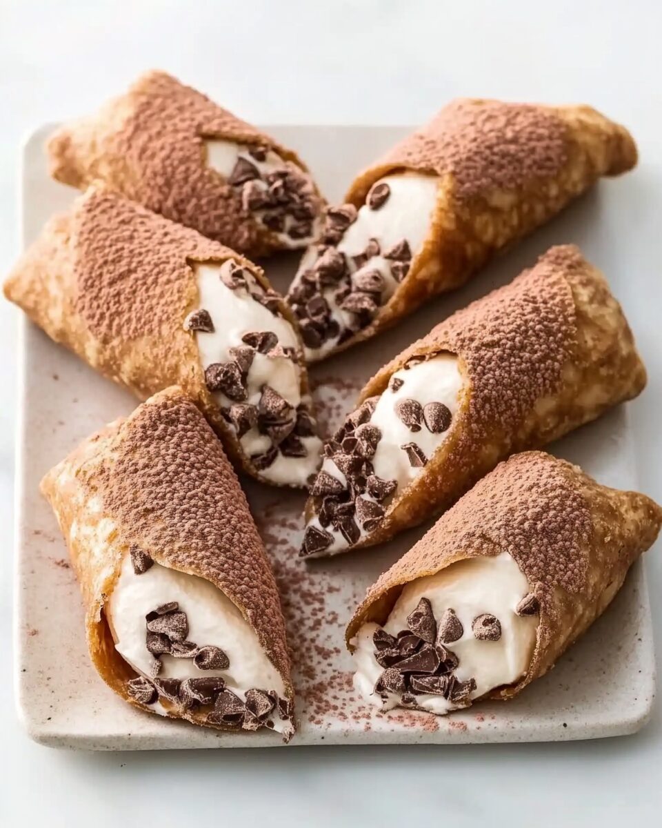 Chocolate Cannoli
