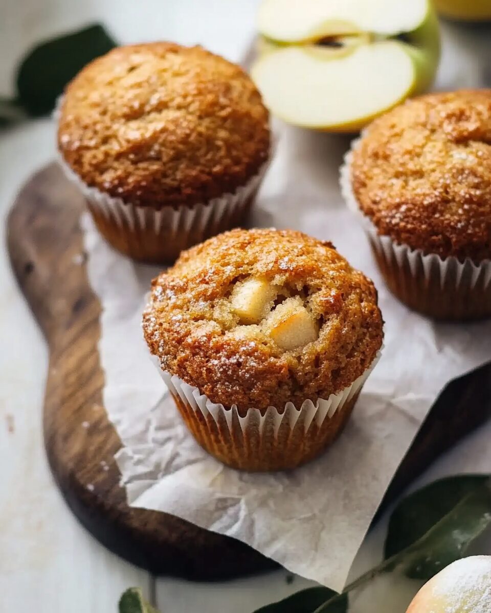 Magic Stay-Fresh Apple Muffins