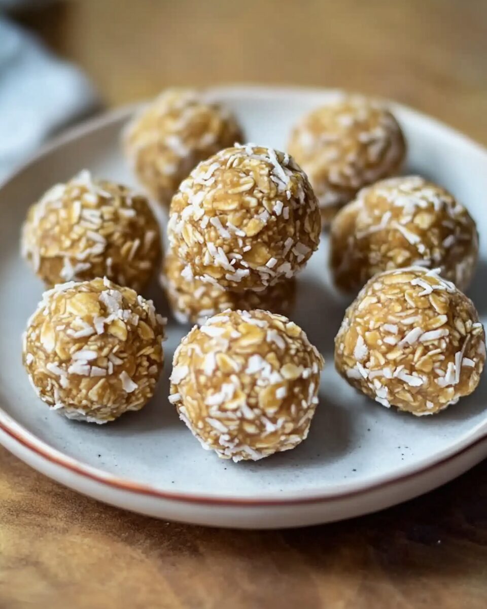 Peanut Butter & Coconut Crunchies