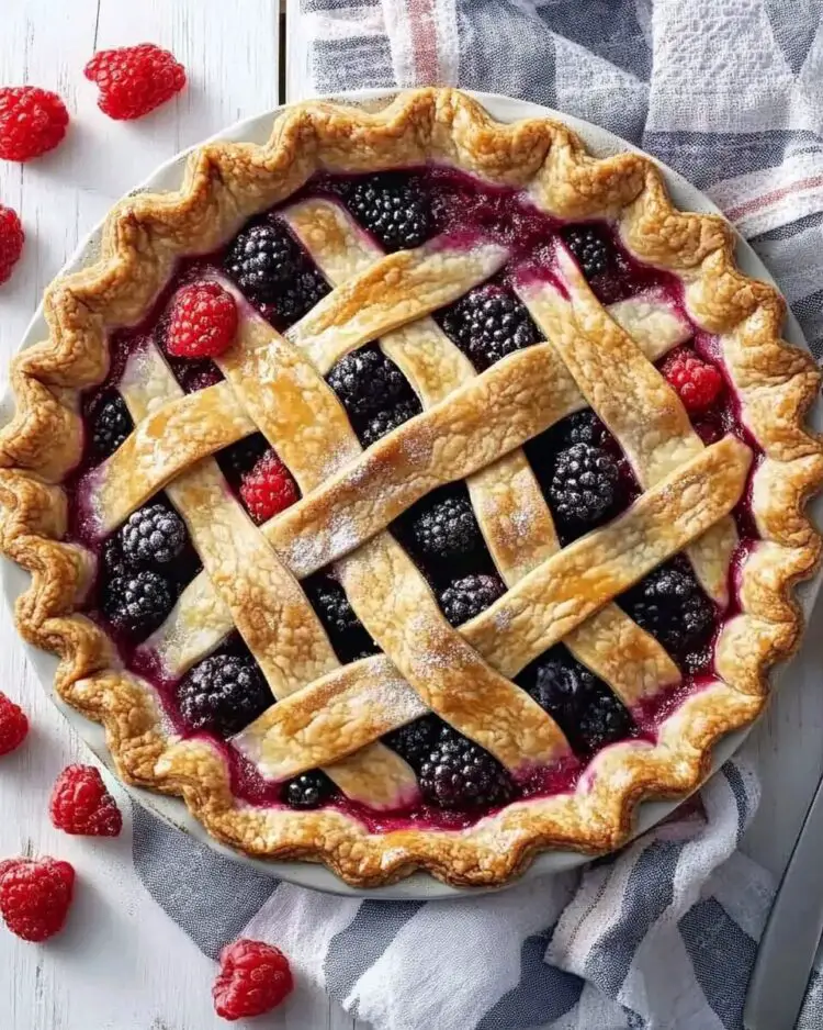 Berry Pie Color Mixed Berry Pie