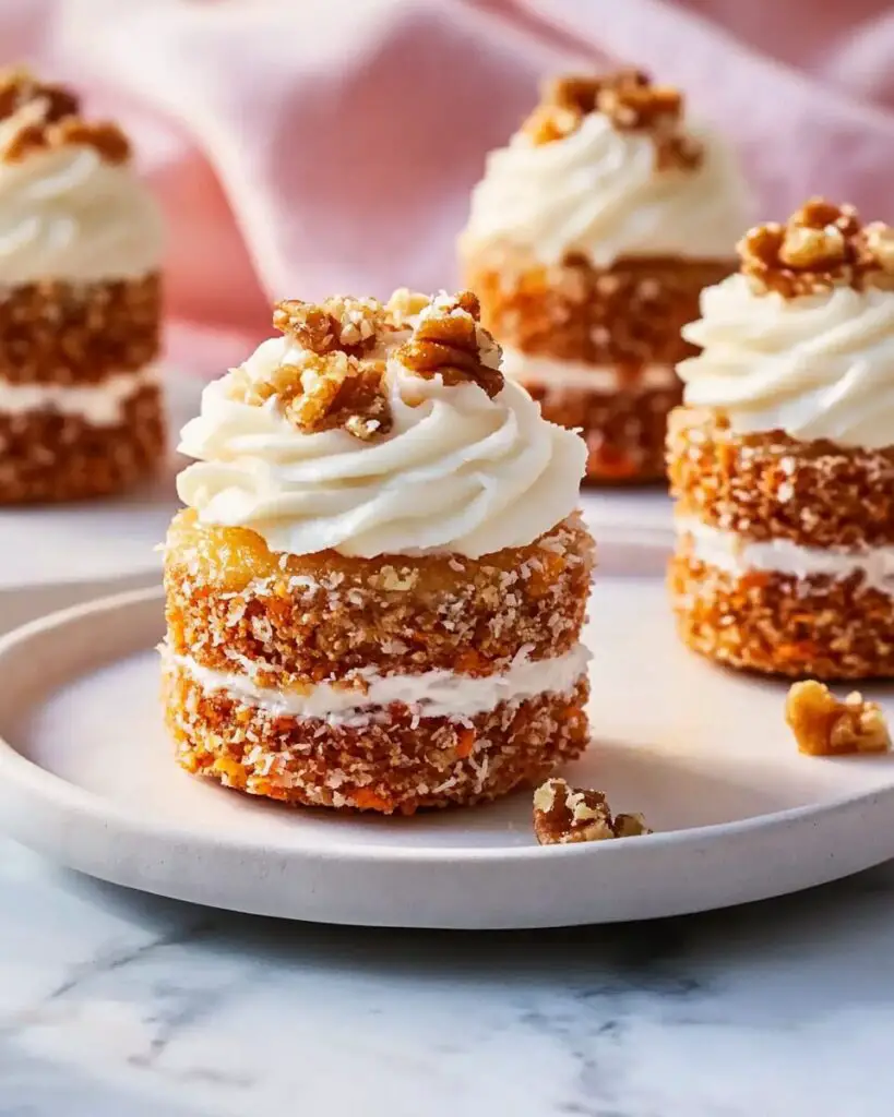 Mini Carrot Cakes