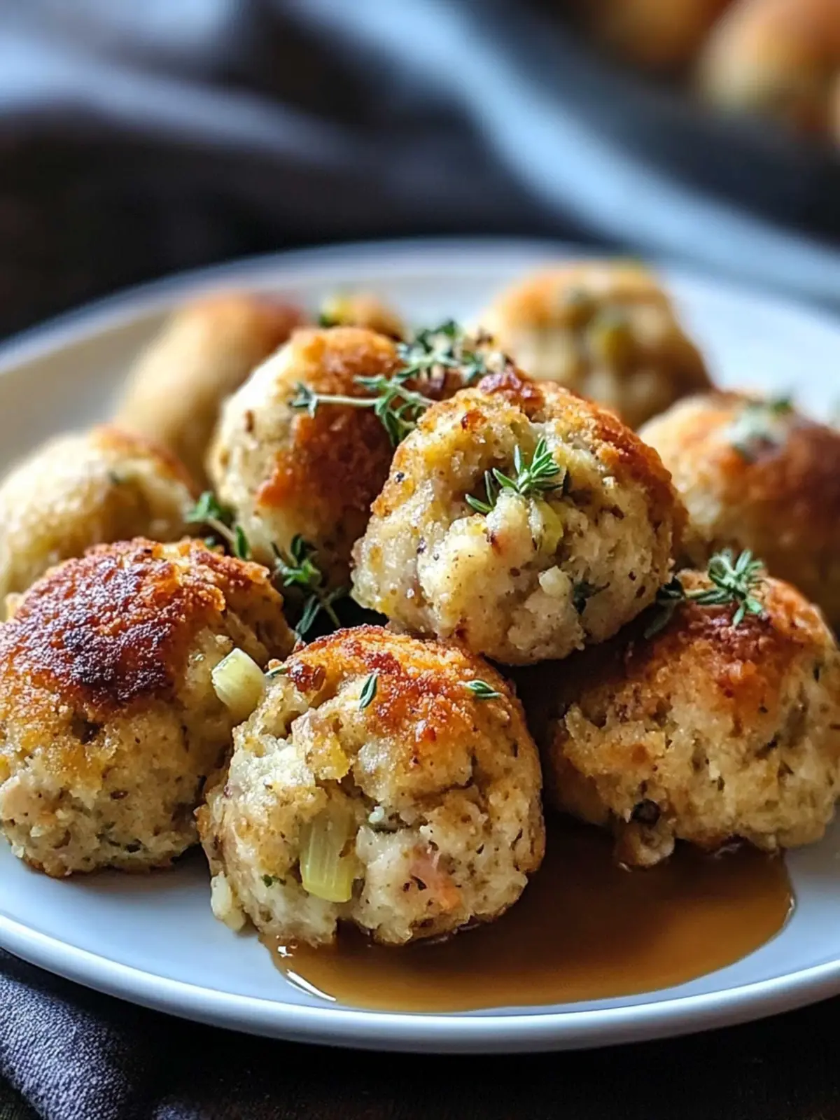 Turkey stuffing Balls