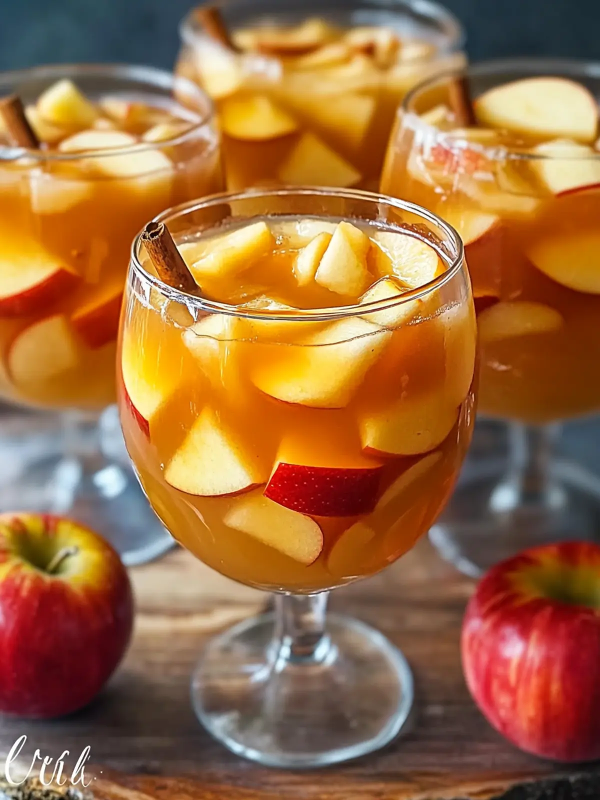 Caramel Apple Pie Punch Mocktail: Your Ultimate Autumn Sip 4 Caramel Apple Pie Punch Mocktail