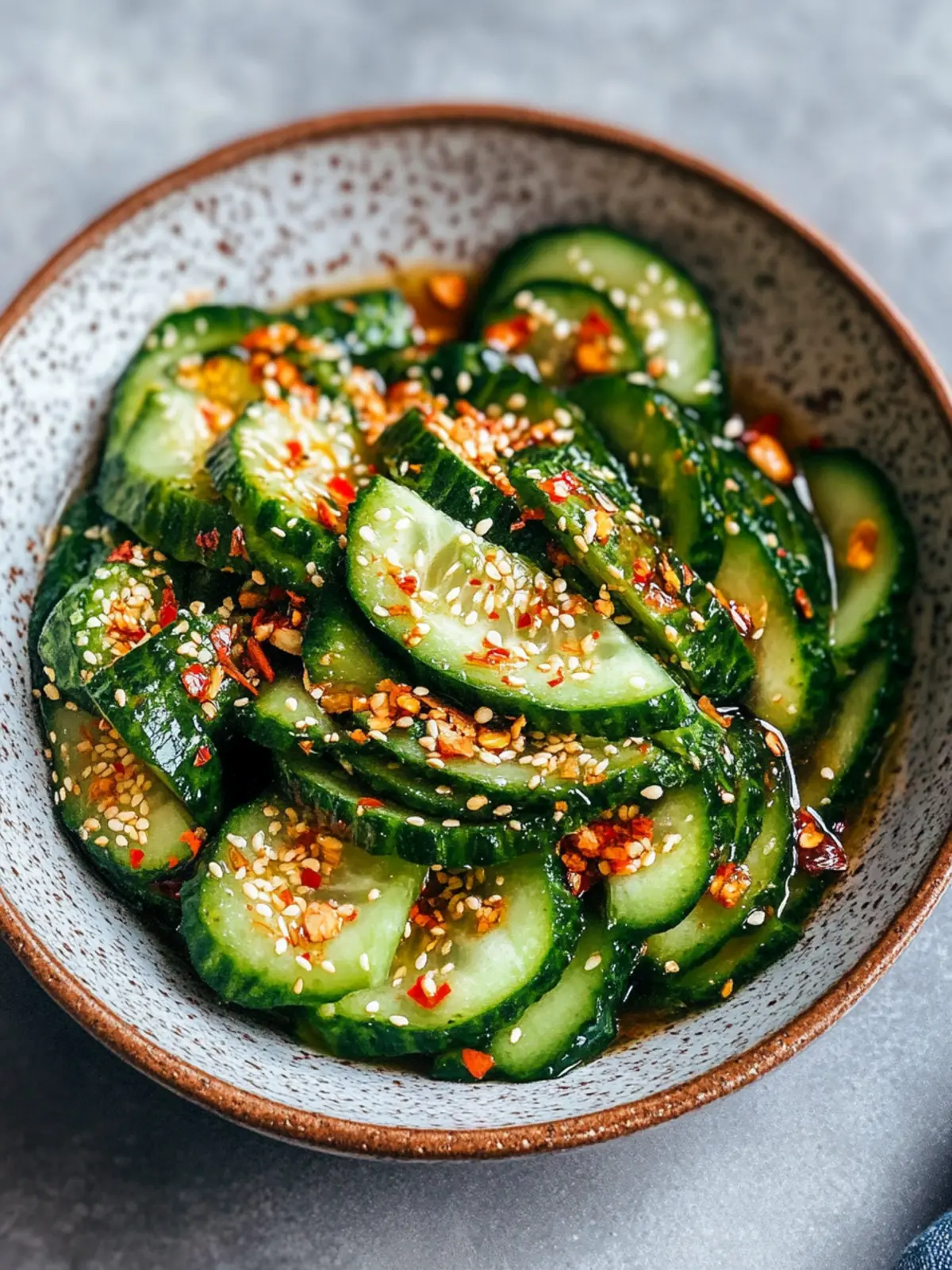 Spicy Cucumber Salad