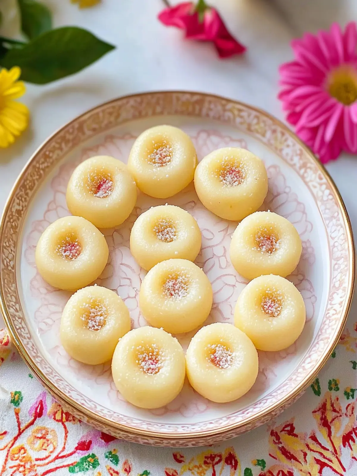 5 Ingredient Malai Peda (With Milk Powder)
