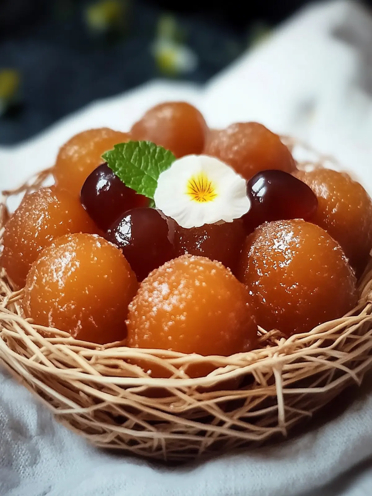 Gulab Jamun Basket: Delightful Twist on a Classic Dessert 2 Gulab Jamun Basket