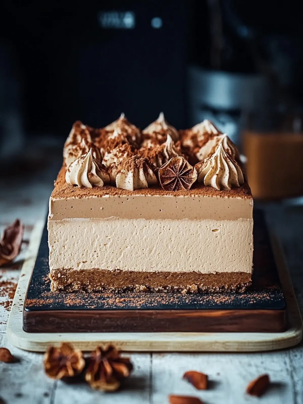 Delicious No-Bake Masala Chai Mousse Cake Ready in 30 Minutes 4 No-Bake Masala Chai Mousse Cake in 30 Minutes
