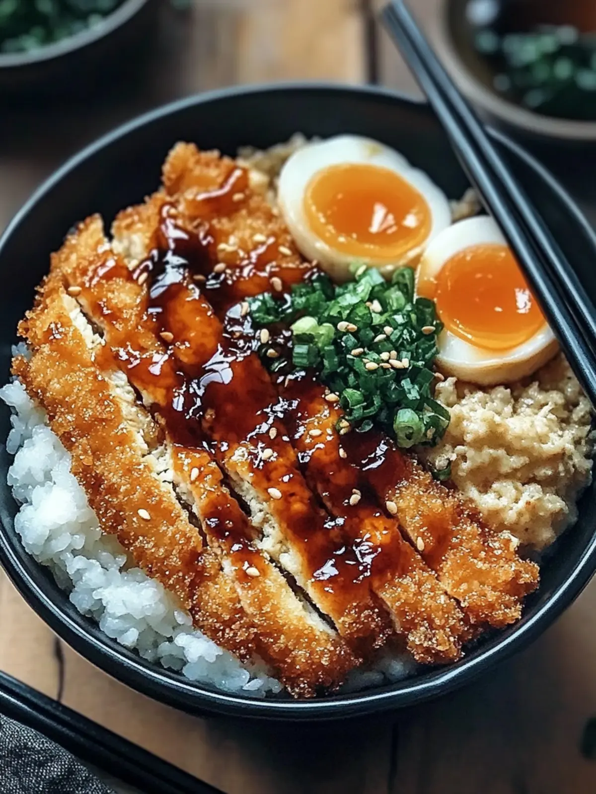 Crispy Japanese Katsu Bowls: Comfort Food Made Easy 4 Japanese Katsu Bowls