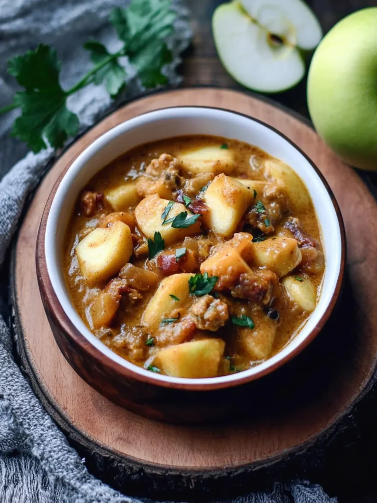 The Infamous Apple Curry