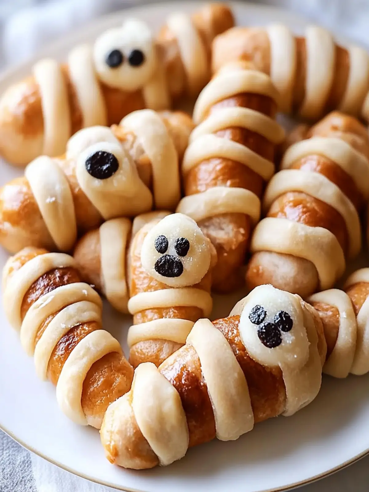 Tasty Mummy Pigs in a Blanket