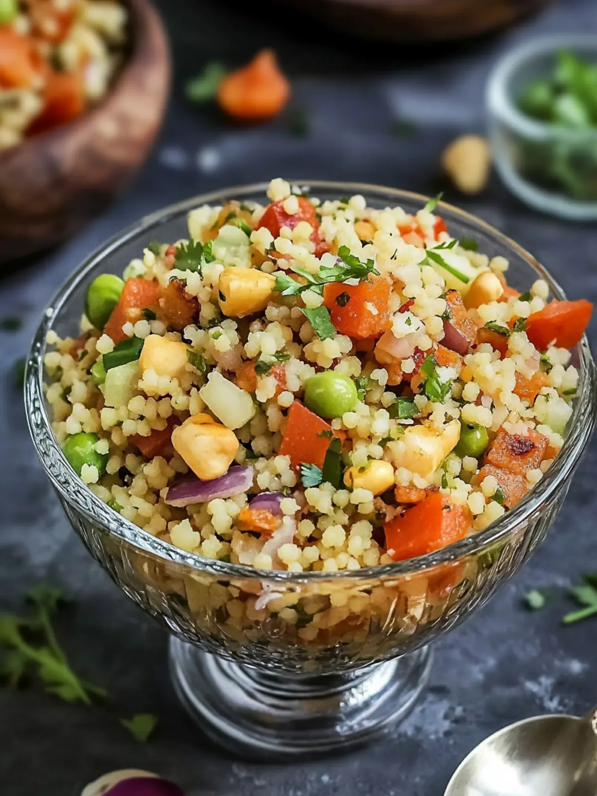 Couscous Bhel