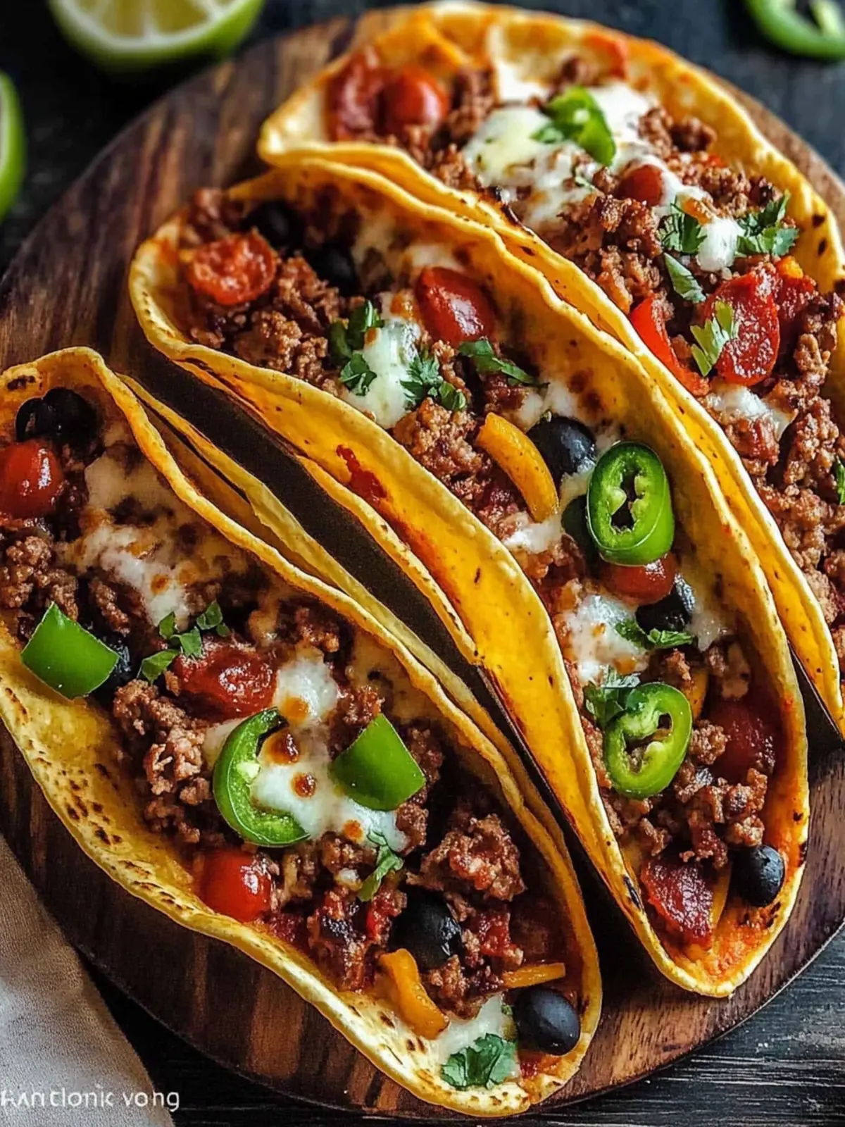 Meat Lovers Pizza Tacos