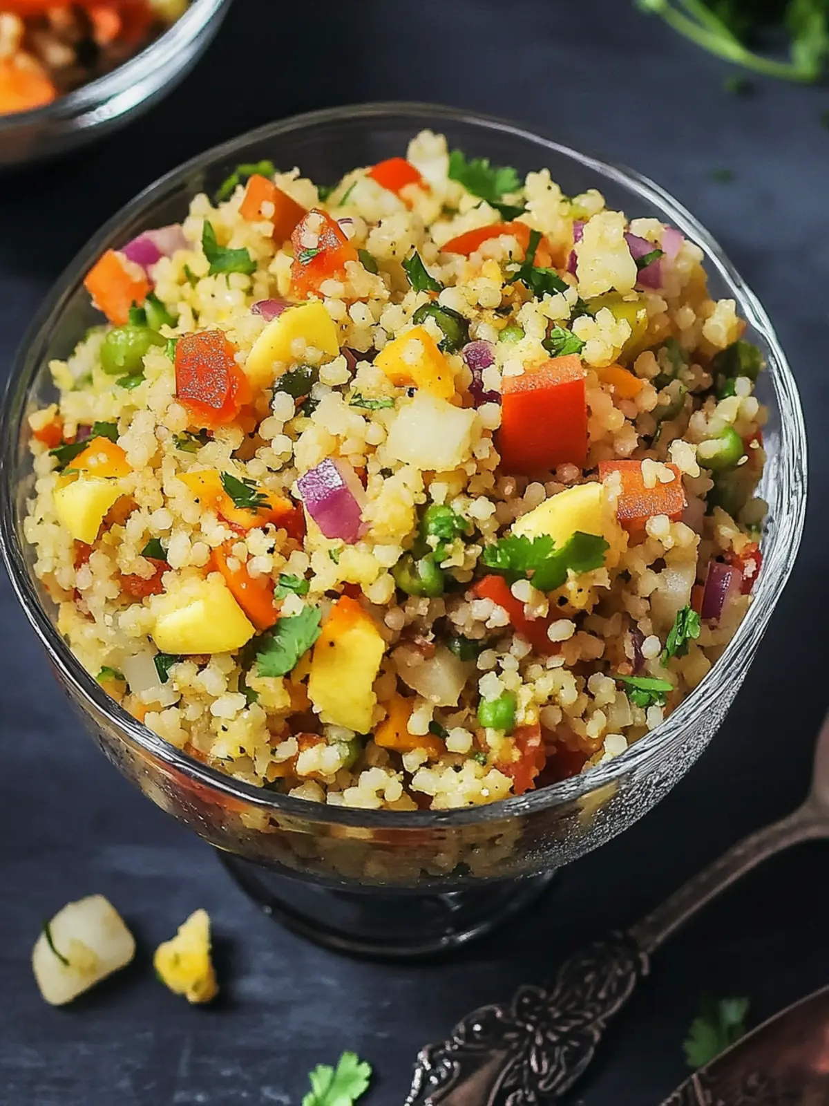 Couscous Bhel