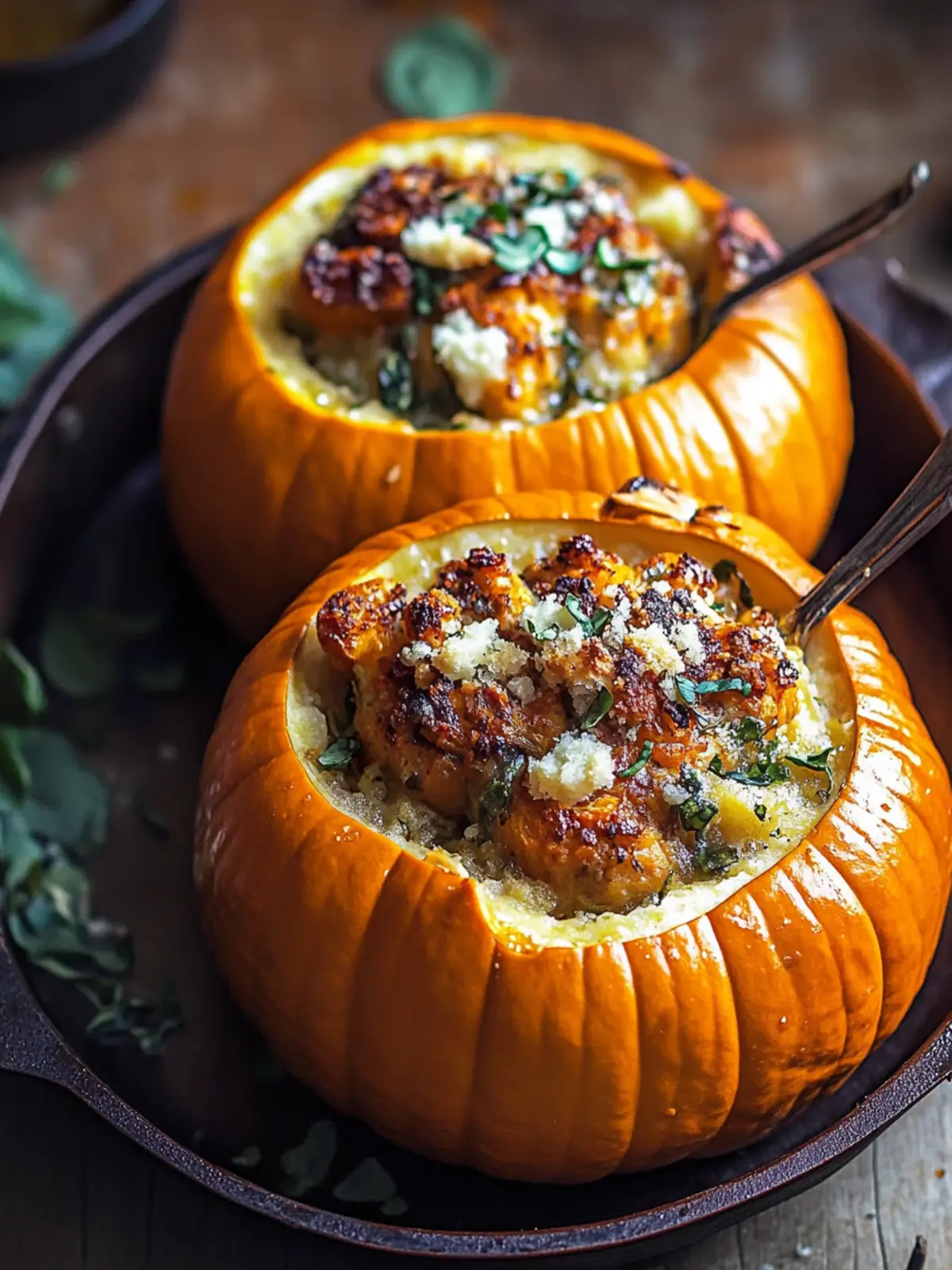Savory Stuffed Pumpkins: Cozy Fall Flavor You’ll Love 4 Savory Stuffed Pumpkins