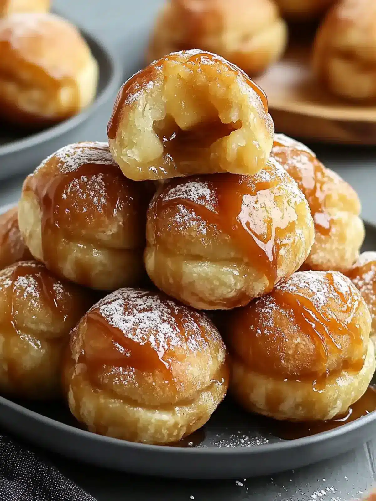 Mouthwatering Caramel Apple Pie Bombs