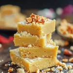 Butterscotch Burfi (With Milk Powder)