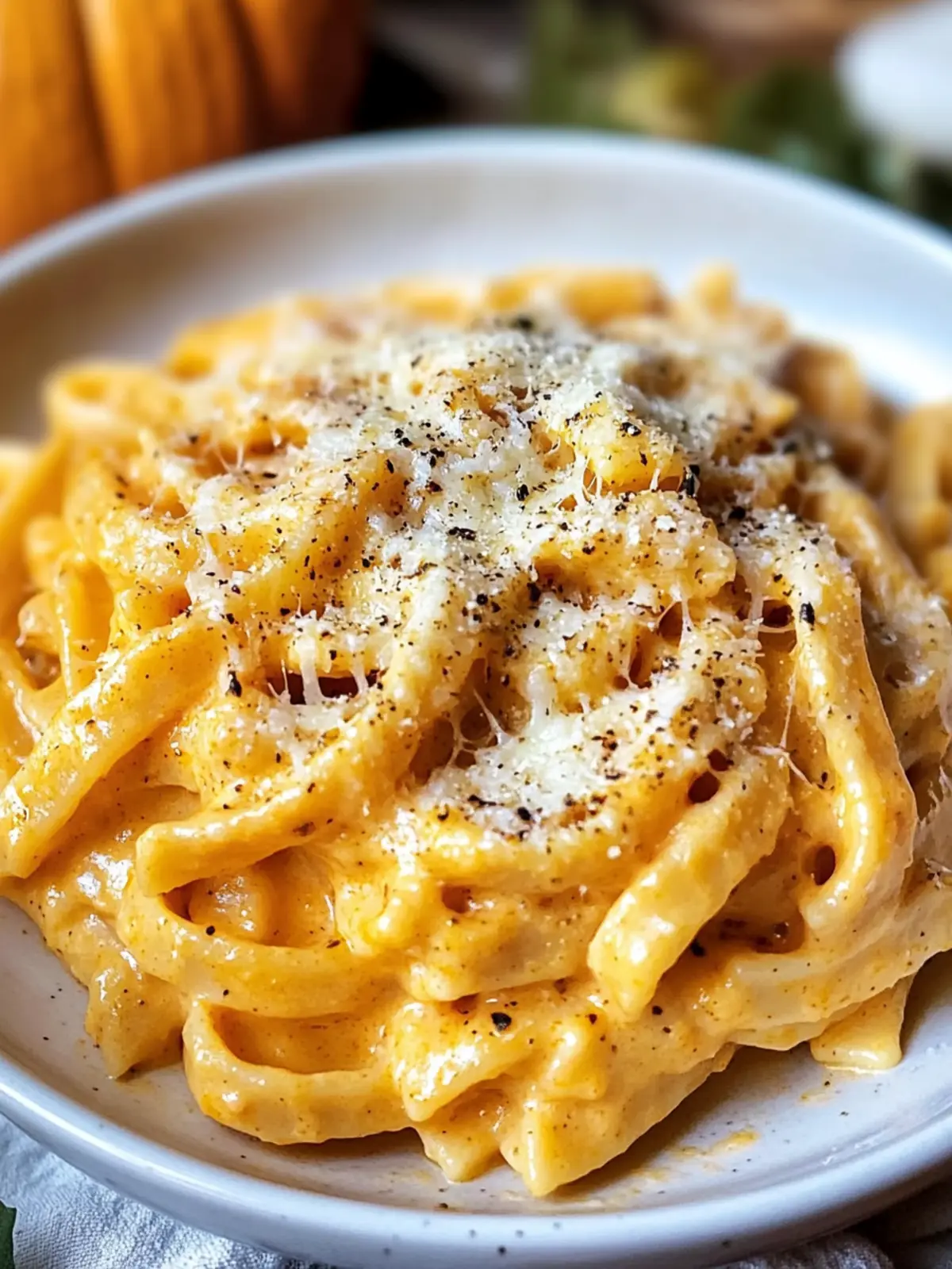 Creamy Parmesan Pumpkin Pasta: Your Cozy Fall Favorite 2 Creamy Parmesan Pumpkin Pasta