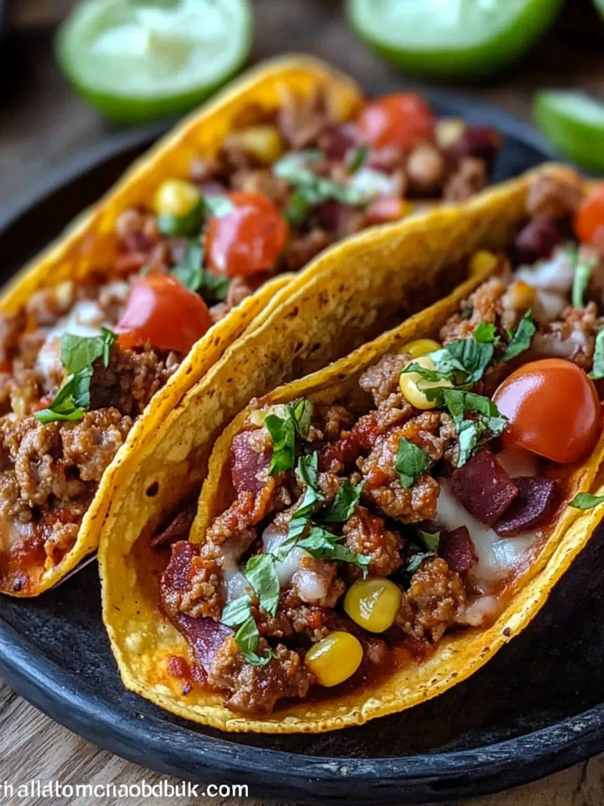Meat Lovers Pizza Tacos