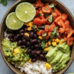 Chipotle Lime Black Bean Bowls