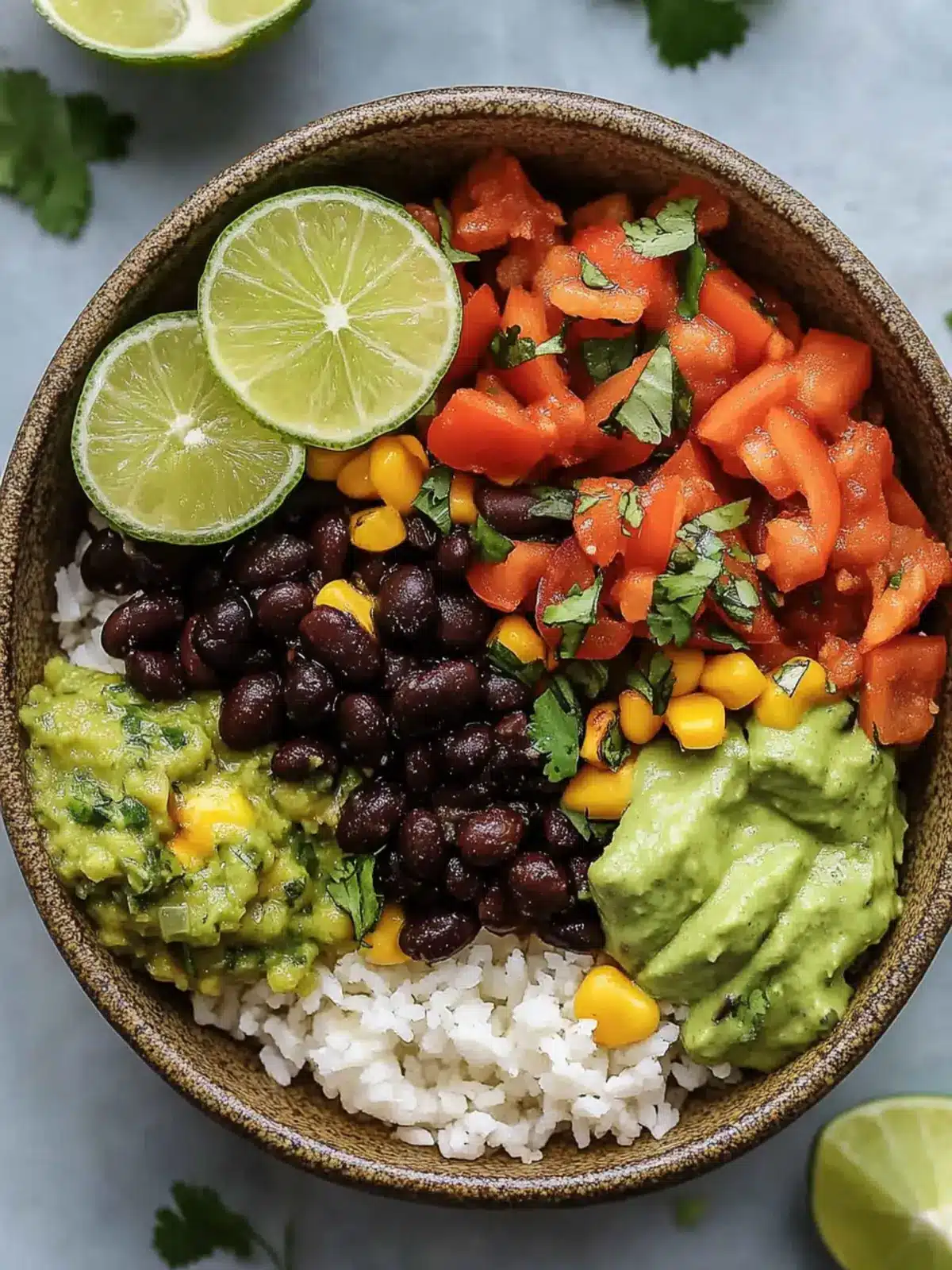 Chipotle Lime Black Bean Bowls