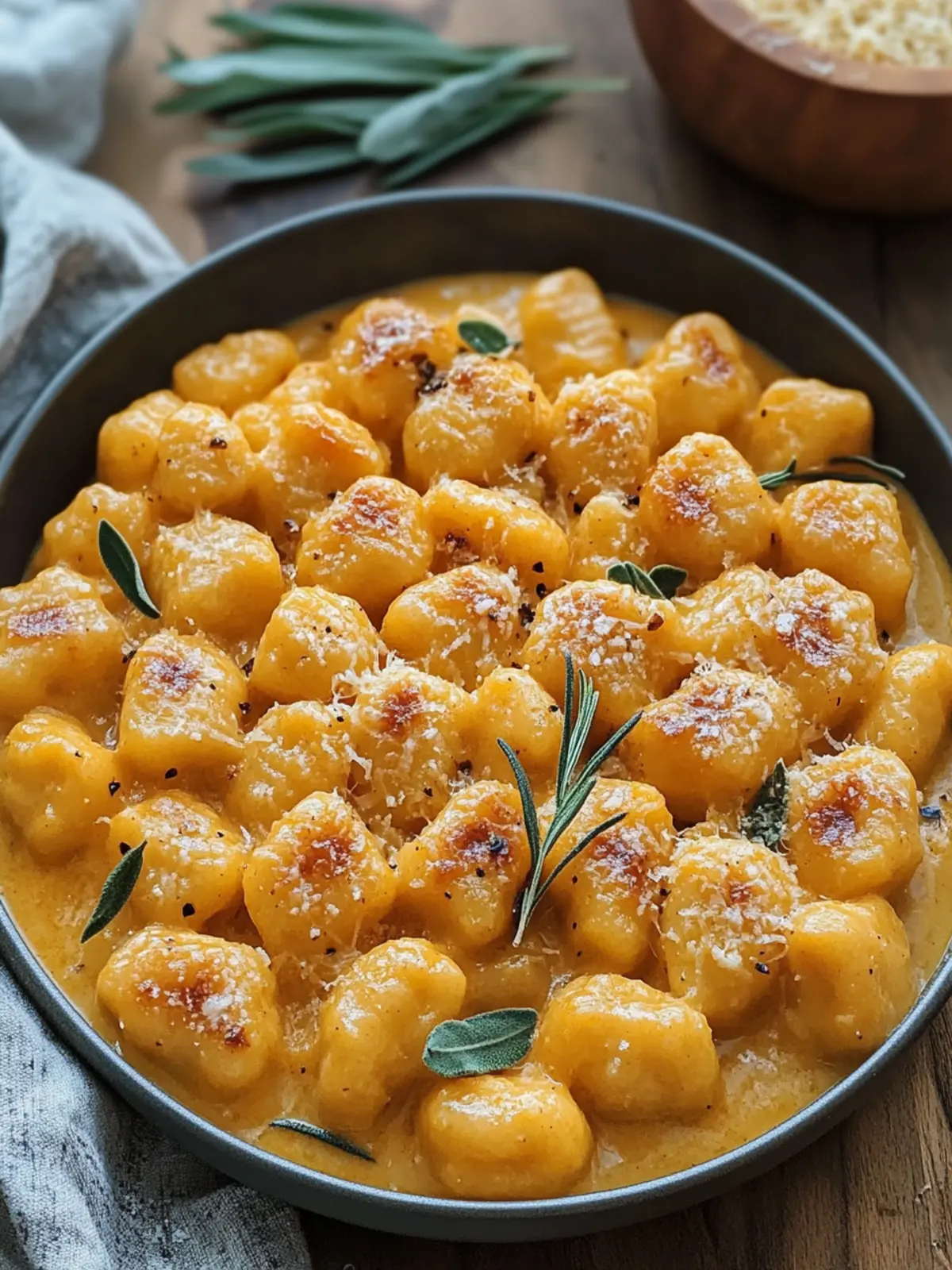 Creamy Butternut Squash Gnocchi