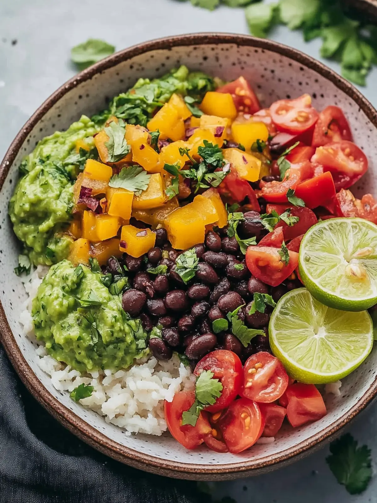 Chipotle Lime Black Bean Bowls
