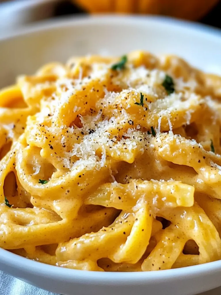 Creamy Parmesan Pumpkin Pasta