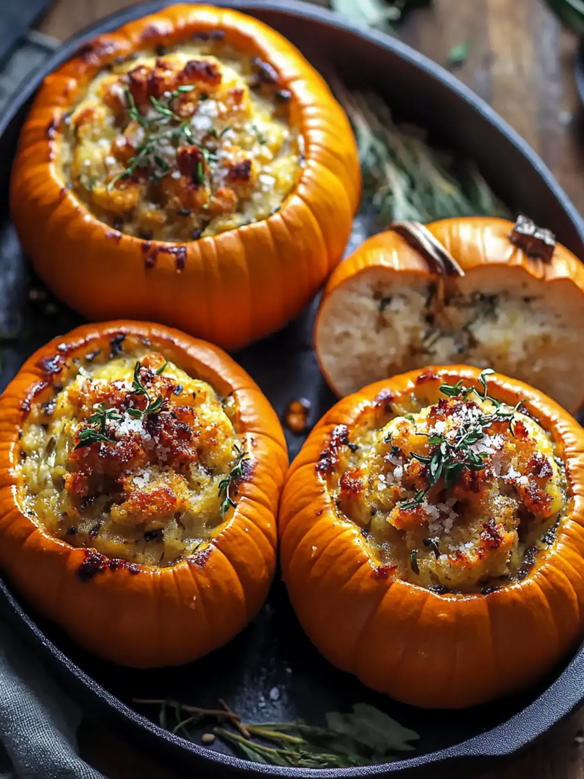 Savory Stuffed Pumpkins: Cozy Fall Flavor You’ll Love 3 Savory Stuffed Pumpkins