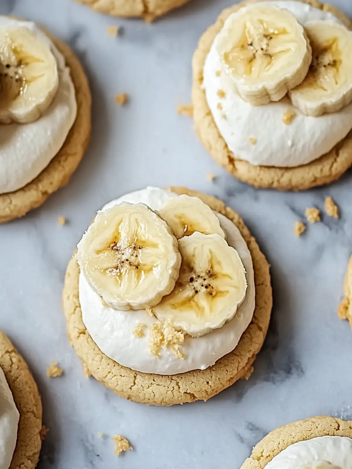 Banana Cream Pie Cookies