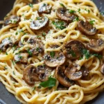 Brown Butter Mushroom Pasta