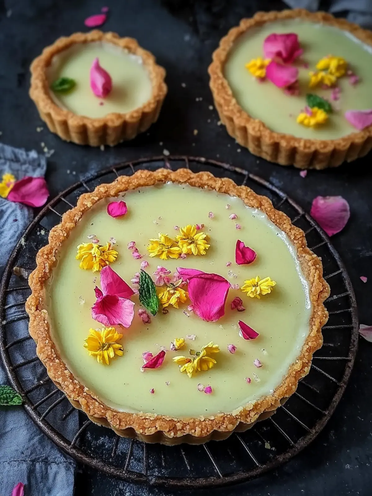 No-Bake Shrikhand Tart: Creamy Bliss Without Baking! 3 No-Bake Shrikhand Tart