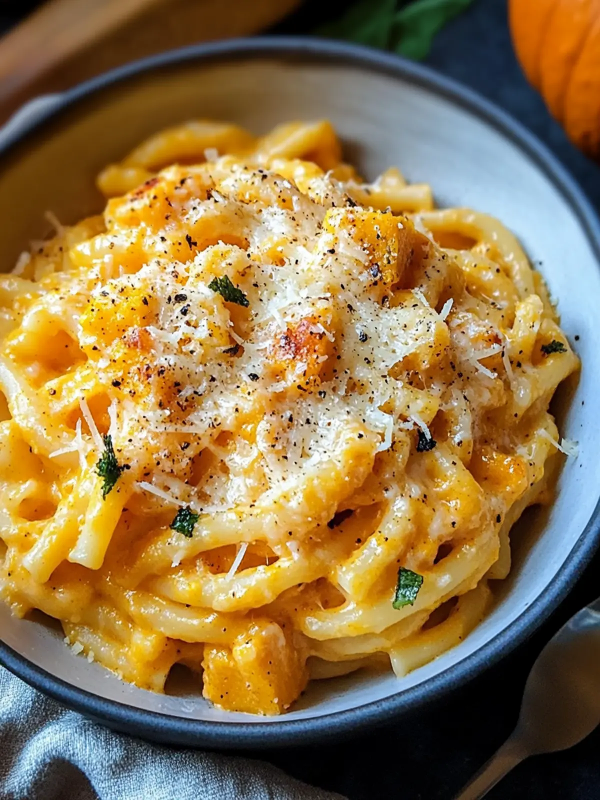 Creamy Parmesan Pumpkin Pasta: Your Cozy Fall Favorite 3 Creamy Parmesan Pumpkin Pasta